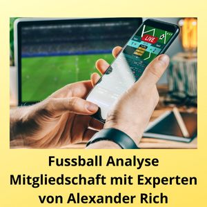 Fussball Analyse Mitgliedschaft mit Experten von Alexander Rich