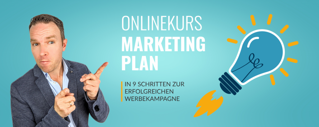 Online Kurs Marketingplan von Marc Scharf