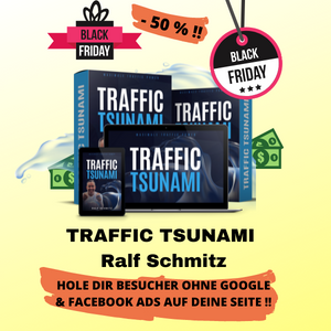 Traffic Tsunami von Ralf Schmitz. Traffic generieren ohne Facebook & Google