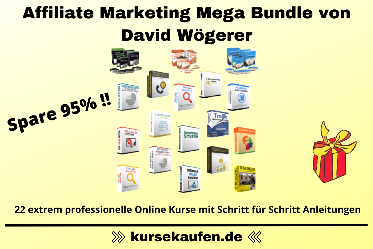 Affiliate Marketing Mega Bundle - David Wögerer