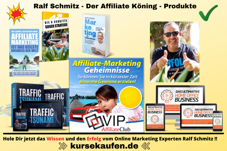 Ralf Schmitz – Der Affiliate König – Onlinemarketing Experte