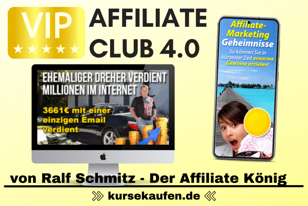 VIP Affiliateclub 4.0 von Ralf Schmitz