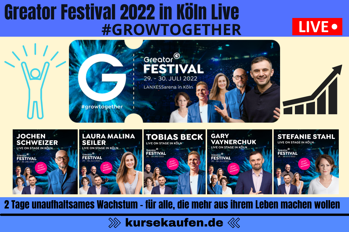 Greator Festival 2022 in Köln Live. #GROWTOGETHER