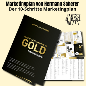 Marketingplan von Hermann Scherer. Der 10-Schritte Marketingplan
