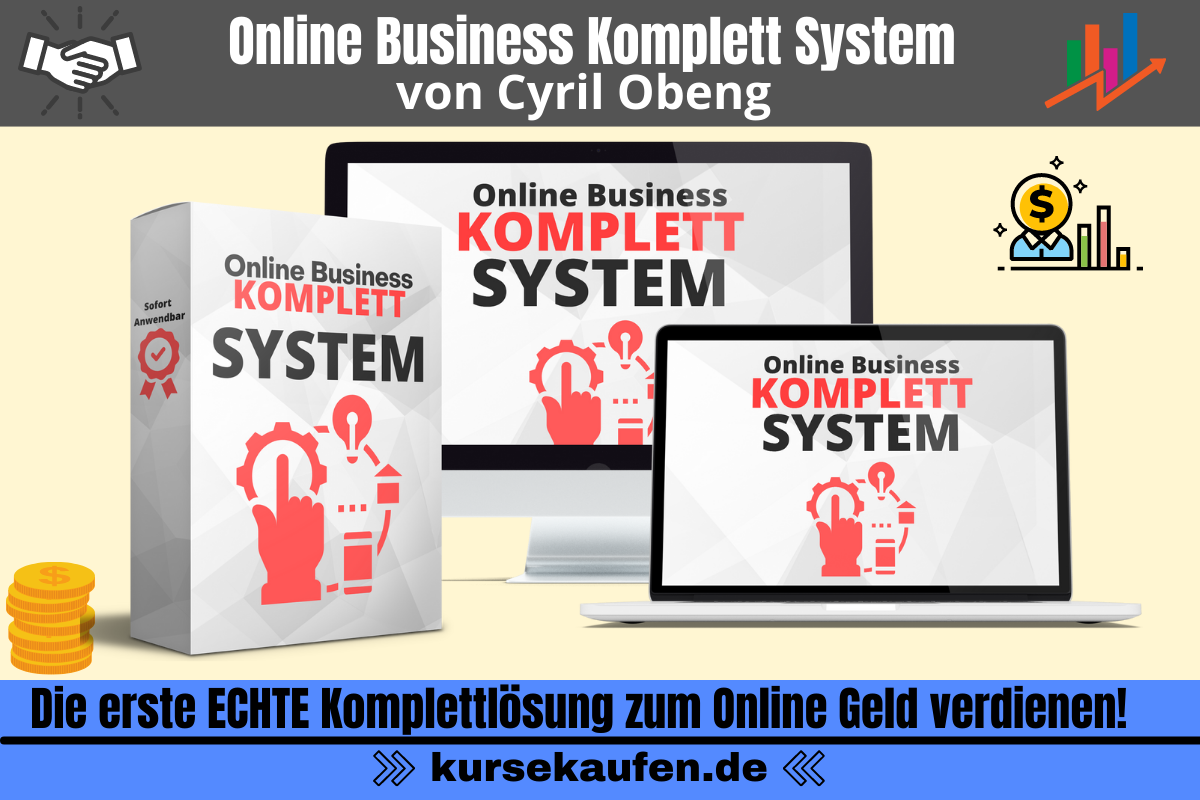 Online Business Komplett System von Cyril Obeng. Erhalte Dein fertiges Onlinebusiness!