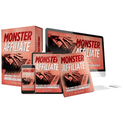 Monster Affiliate von Ralf Schmitz. In 30 Minuten installiert ist Monster Affiliate bei Dir installiert und eingerichtet