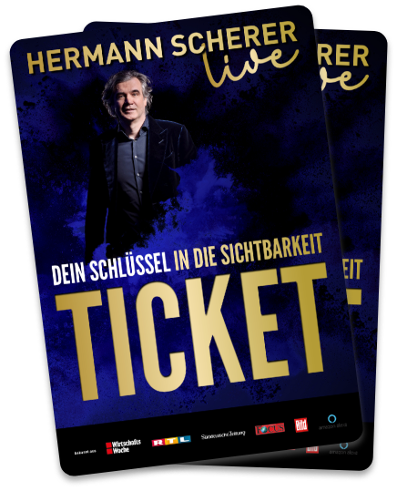 Hermann Scherer Live goes Expert. Wie Du als Person zu einer angesehenen Marke wirst und Deinen Umsatz durch eine bessere Positionierung vervielfachst