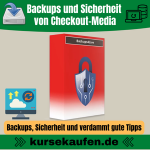 Backups und Sicherheit von Checkout-Media