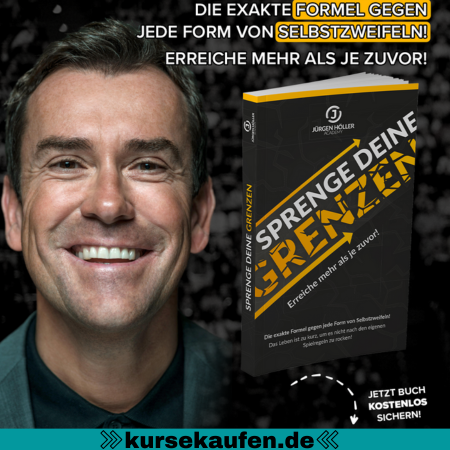 Sprenge Deine Grenzen! Das Buch von Jürgen HöllerLerne in diesem Buch, wie Du durch ein Gewinner-Mindset zum Erfolg gelangst und dabei sowohl glücklich als auch erfolgreich sein kannst!