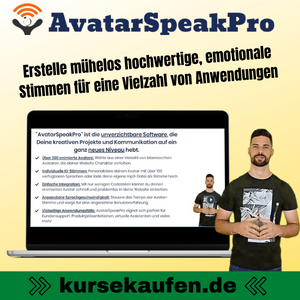 Avatar Speak Pro von Torsten Jaeger Nutze die unübertroffene Stärke von "AvatarSpeakPro", um dein Unternehmen mit professionellen animierten Avataren zu neuen Höhen zu führen!