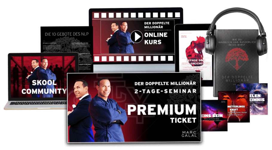 Der doppelte Millionär - das Aktionspaket von Marc Galal