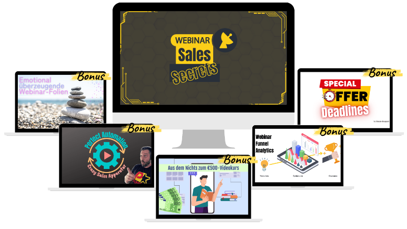 Webinar Sales Secrets - Verkaufen per Webinar leicht gemacht! Erfahre von Mario Burgard, wie du in 2 Stunden Interessenten überzeugst & Produkte erfolgreich verkaufst
