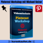 Pinterest Workshop mit Michael Kotzur. Über 2 Stunden Expertenwissen & Geheimtipps von Michael Kotzur. Maximiere Traffic & Sales für dein Business.
