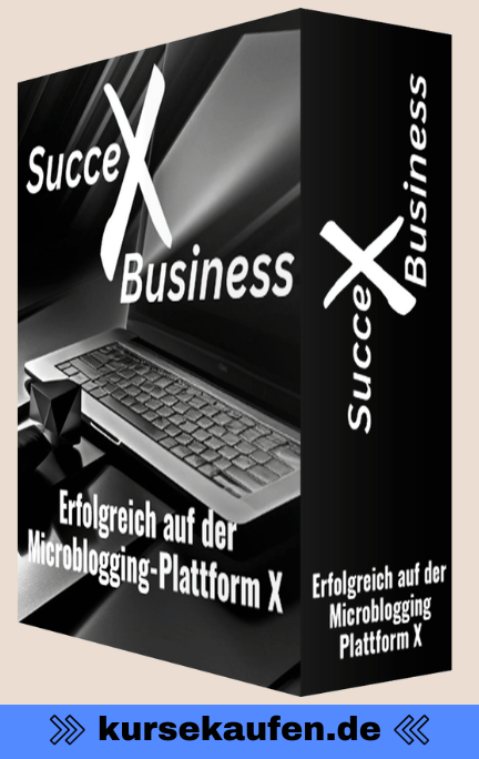 SucceX Business - Erfolg auf der Microblogging-Plattform X von Sven Meissner. Erfolgreich auf Plattform X: KI-Optimierung, Monetarisierung, Community-Aufbau. SucceX Business Videokurs - der Schlüssel zum X-Erfolg!