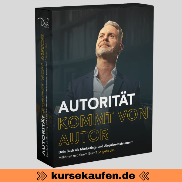 Autorität kommt von Autor von Dirk Kreuter Entdecke im Online Kurs den Weg zum Bestsellerautor. Lerne, dein Buch als Marketinginstrument zu nutzen und steige zur anerkannten Autorität auf!