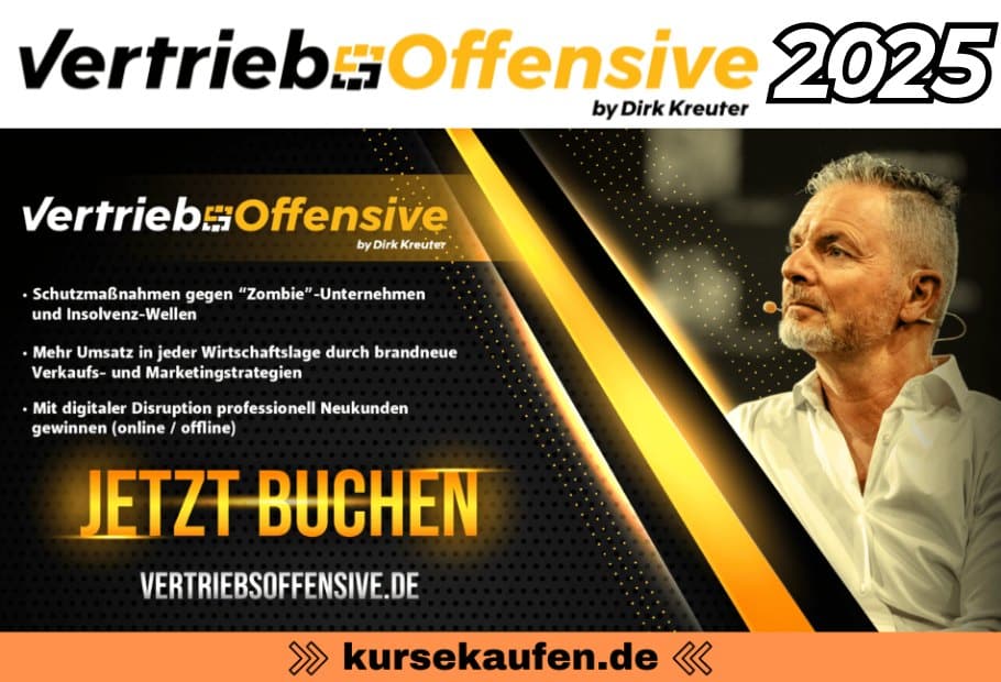 Dirk Kreuter - Vertriebsoffensive 2025 Berlin - Ticket