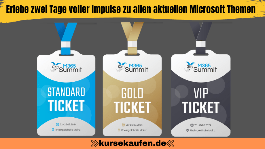 M365 Summit 2024 von Christian Groß. Erlebe zwei Tage voller Impulse zu allen aktuellen Microsoft Themen