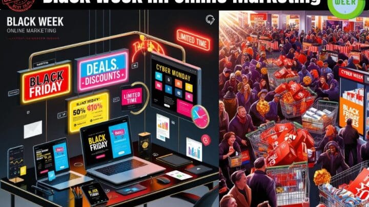 Black Week - Black Friday - im Online Marketing