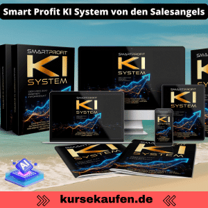 Automatisiere dein Coaching-Business mit dem Smart Profit KI System von den Salesangels – planbare Umsätze, ohne Verkaufsgespräche & Social Media! Auf dem Foto ist das Produkt als Box zu sehen