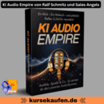 Mit KI Audio Empire erstellst du in 20 Min. Hörbücher & verdienst passiv über Audible & Spotify – ohne Technik, Marketing oder Stress. Das Produktcover ist zu sehen