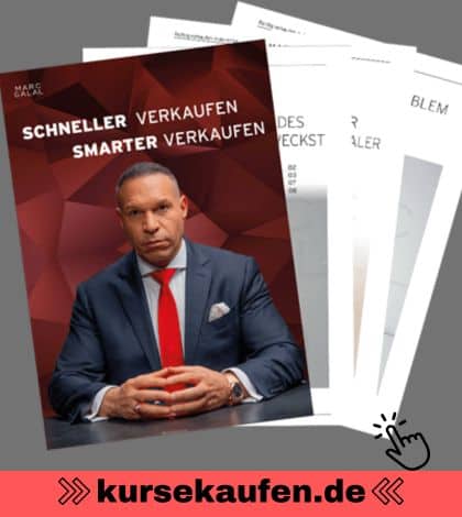 Schneller verkaufen - smarter verkaufen Marc Galal. Ein Buch mit Marc Galal ist zu sehen