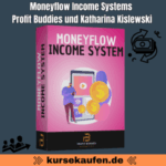 Moneyflow Income Systems von Profit Buddies und Katharina Kislewski 22 Moneyflow Income Systems, Profit Buddies und Katharina Kislewski, 1 Klick System für automatisierte Leads. Zu sehen ist das Produkt als 3D-Box