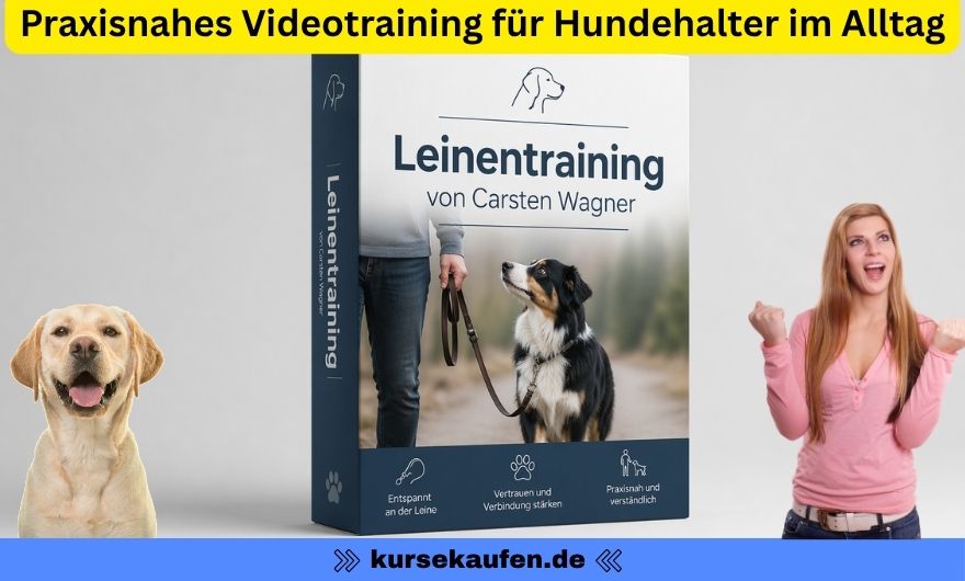 Leinentraining von Carsten Wagner, Onlinekurs für entspannte Spaziergänge mit Hund 6 Leinentraining von Carsten Wagner. Das Produkt zum Kurs wird gezeigt