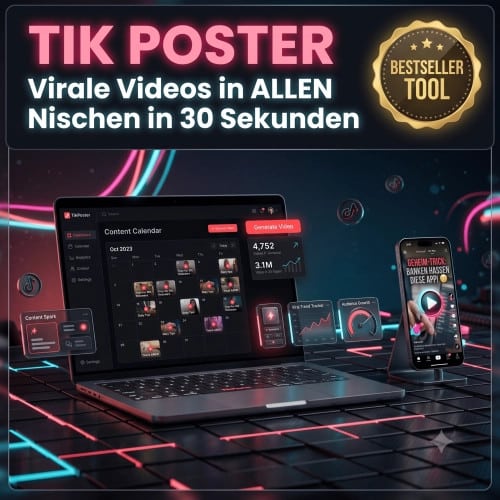 TikPoster von Onai Osman 3 TikPoster von Onai Osman der Webpirat. Zu sehen ist das Produkt und eine Beschreibung