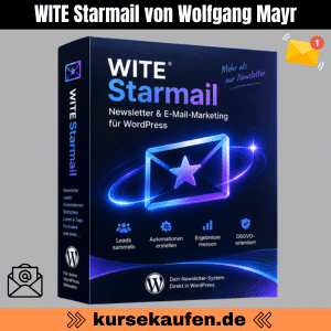 WITE Starmail von Wolfgang Mayr. Bringt Newsletter, Leads, Automationen, Segmente und Statistiken direkt in WordPress. Das Newsletter Plugin für WordPress